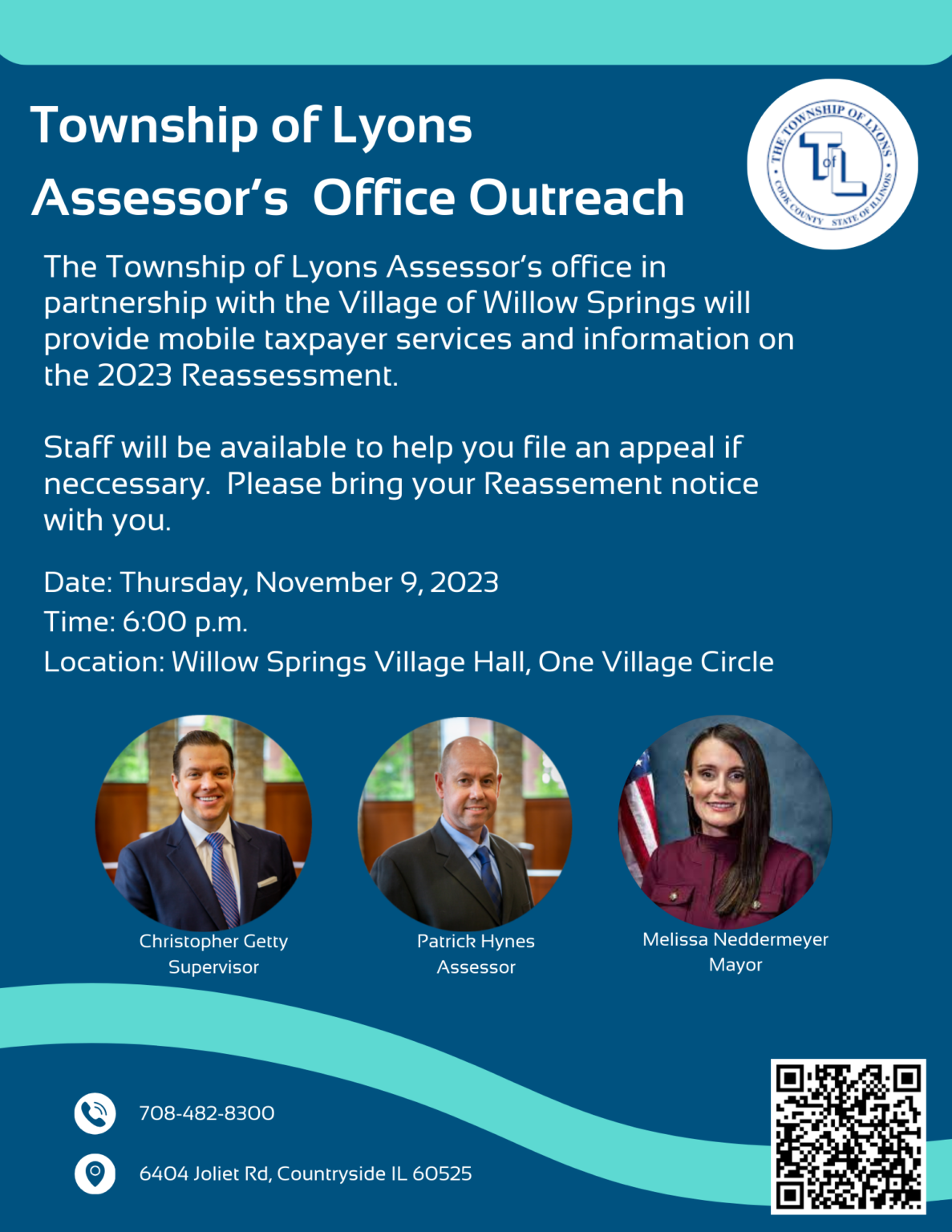 Willow Springs Assessor’s Office Outreach Township of Lyons