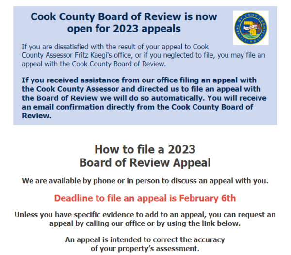 Property Tax Appeals Township of Lyons